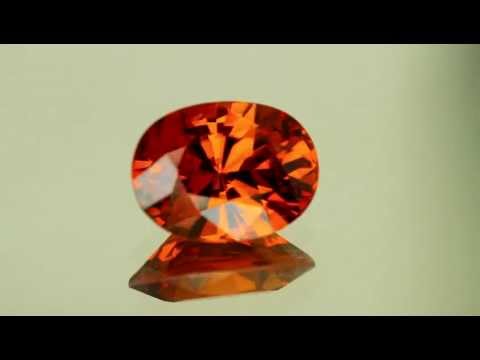 8.78 ct Oval Spessertite Garnet