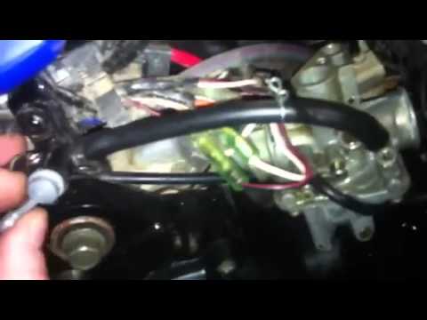 how to drain pw50 oil