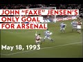 John 'Faxe' Jensen's Only Goal for Arsenal - Highbury