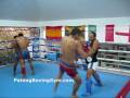Kicking at Patong Boxing Gym
