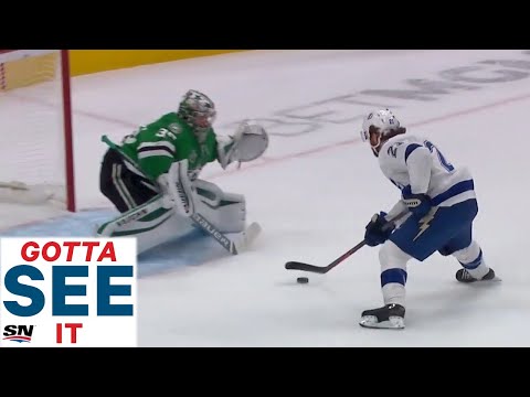 Brayden Point Dazzles With Spectacular Move, Beats Anton Khudobin