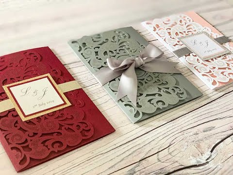 video-linktoworks-How To Make Wedding Invitations - 3 different ideas