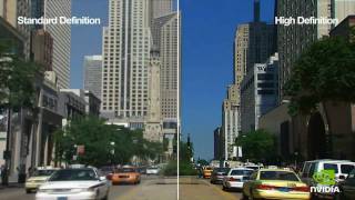 Standard Definition vs. High Definiton 1:1 Test HD 720p