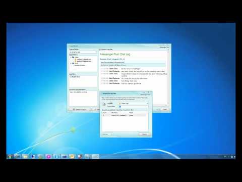 Video 0 de Messenger Plus: Búsqueda avanzada de historiales