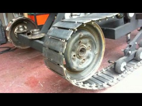 homemade - This is part 9 in my series on making a homemade personal tracked vehicle.