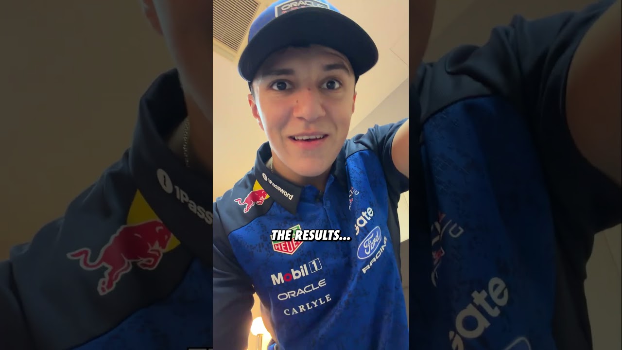 Driver by day, content creator by accident 😎 #F1 #RedBullRacing