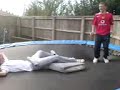 Fuck Around Fight On Trampoline.