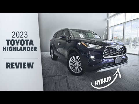 2023 toyota highlander hybrid platinum