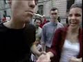 Inconceivable street corner cigarette magic