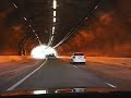 Driving through the Cudgen Tunnel, 16 November 2006.