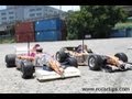 F1 RC Cars - Malaysian GP Highlights 2012 - Tamiya F103, F104, LeMans, 3Racing F109