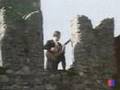 DANTE BRENNA AND HIS GUITAR ON THE CASTLE OF BELLINZONA -