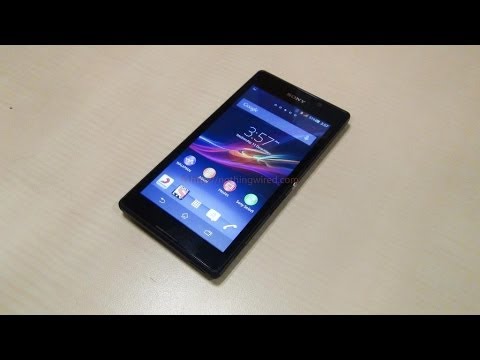 how to sony xperia c