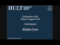 Hult International Business School - Graduation speech
