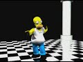 El Baile de Homero simpson