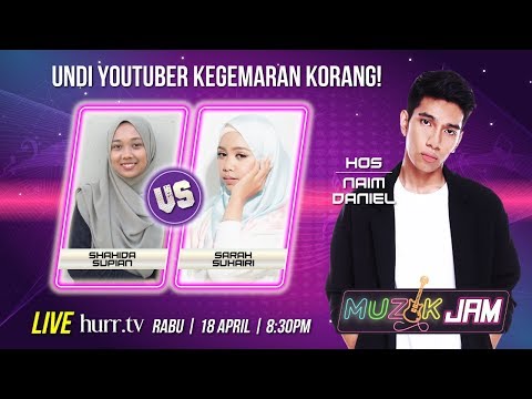 Muzik Jam #4 | Sesungguh Naim Daniel Terpaku Dengan Kemerduan Suara Sarah Suhairi & Shahida Supian