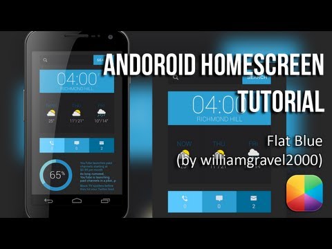 Flat Blue Tutorial