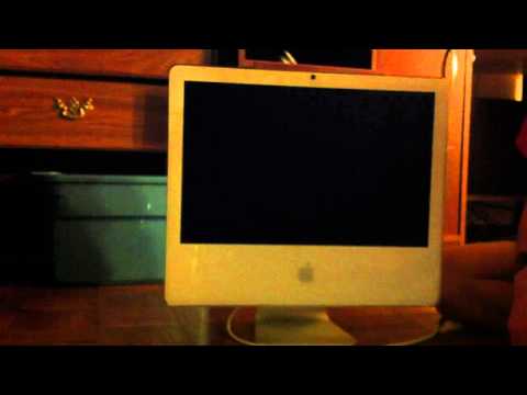 how to turn imac on