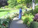 La familia en Butchard Gardens