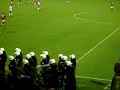 Widzew vs ?KS, burdy z policj?, 5 X 2007 Widzew vs ?KS, burdy z policj?, 5 X 2007