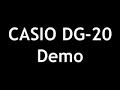 CASIO DG-20 Demo