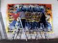 Live Graffiti Artist, Igniting the Revolution