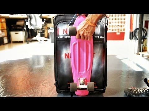 DIY Custom Pennyboard Suitcase