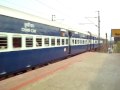 Up Howrah Ranchi Intercity Express thunders past Gobra