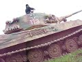 1/6 RC King Tiger Tank enjoying the Winter rain and ponds 1/6 RC King Tiger Tank enjoying the Winter rain and ponds