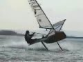 moth hydrofoils qui partent au tas