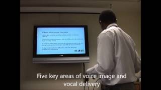 Presentation Skills - Delivery Skills and Voice Projection - 5 Key ways to present with impact