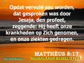 Matthëus - Hoofdstuk 8