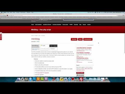 how to attach blog to website