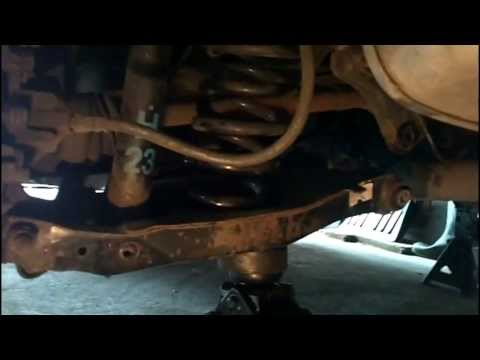 Replace Rear Spring on Mercedes W203 2003 C Class C180K