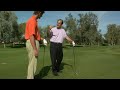Squaring shoulders at address 