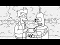 http://www.futurama-area.de

the preview is showing you the animatic preview of the new coming dvd movie of futurama 