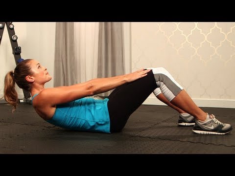 how to perform crunches