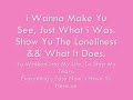 DJ Chuckster. When You Tell Me That You Love Me. With Lyrics.