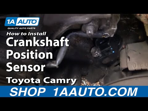 How To Install Replace Crankshaft Position Sensor Toyota Camry 3.0L V6 1AAuto.com
