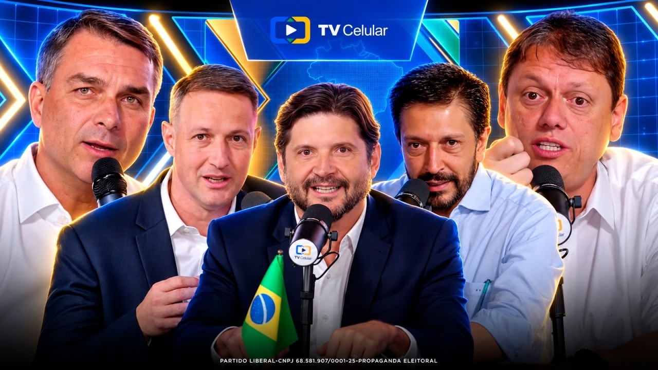 LIVE COM FLÁVIO BOLSONARO, GUILHERME DERRITE, RICARDO NUNES, TARCÍSIO DE FREITAS E ANDRÉ DO PRADO.
