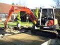 At work, digging pond At work, digging pond