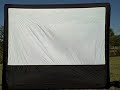 Open Air Cinema - Home Screen Inflatable Projection Set-up Guide