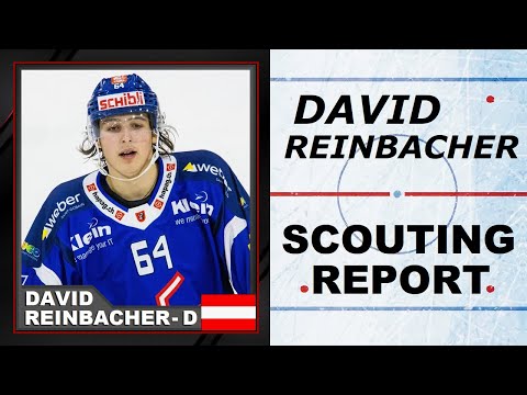 DAVID REINBACHER Highlights 2023 NHL Draft Prospect