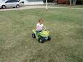 Ava Riding the Four Wheeler
