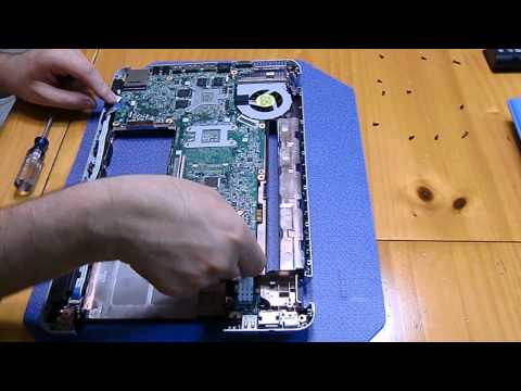 how to open hp dv6 laptop