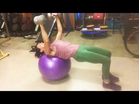 How to… Bench Press on Ball