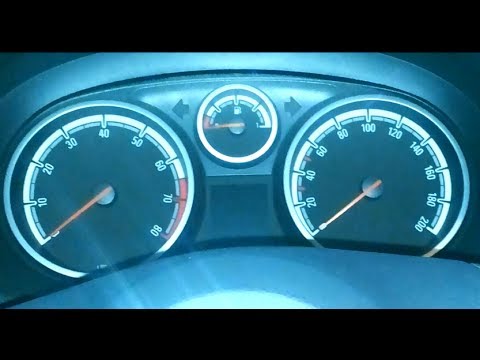 how to reset corsa d'fuel gauge