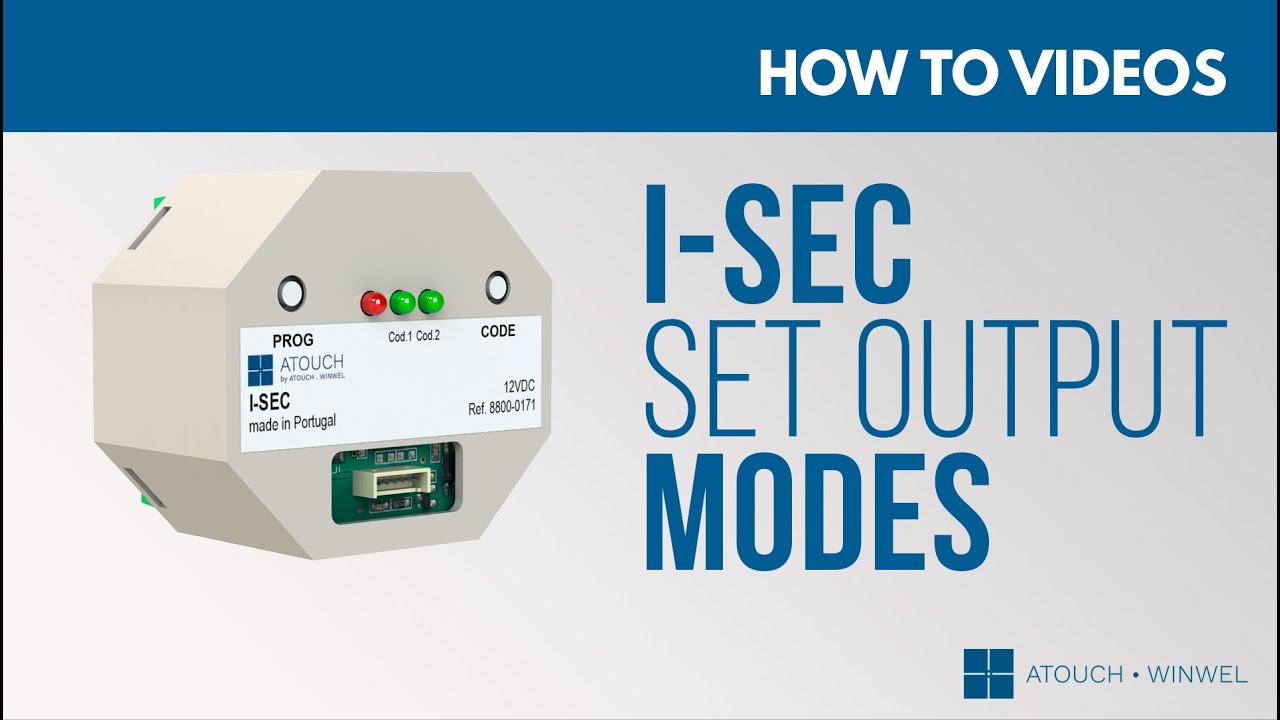 Como definir o modo das saídas