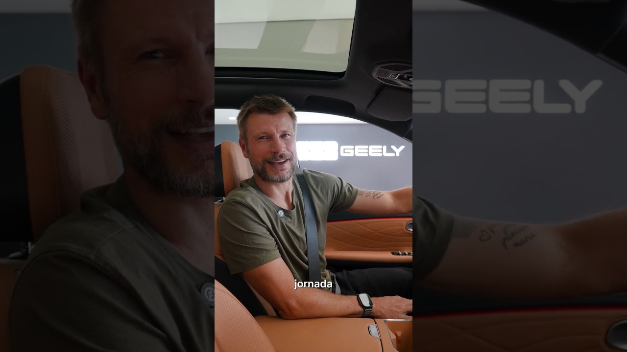 Rodrigo Hilbert e Geely EX5 EM-i