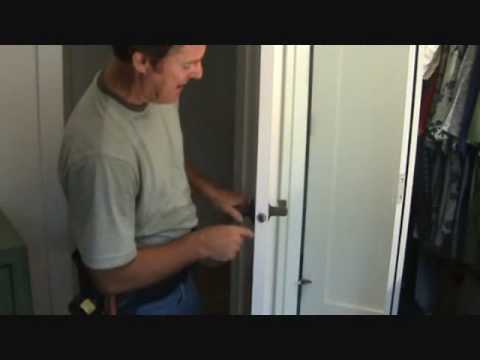 how to fix a door knob that won't turn